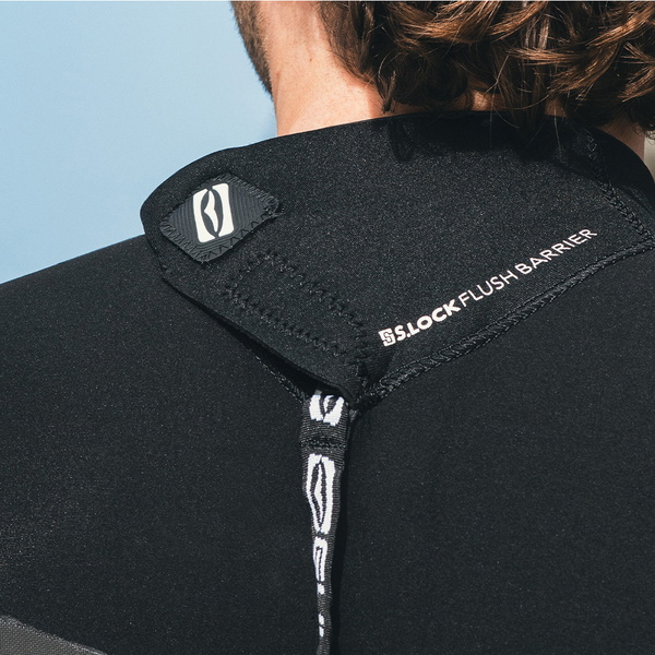 2025 Gul Heren Response 5/3mm Gbs Rug Ritssluiting Wetsuit RE1213-C1 - Navy / Black